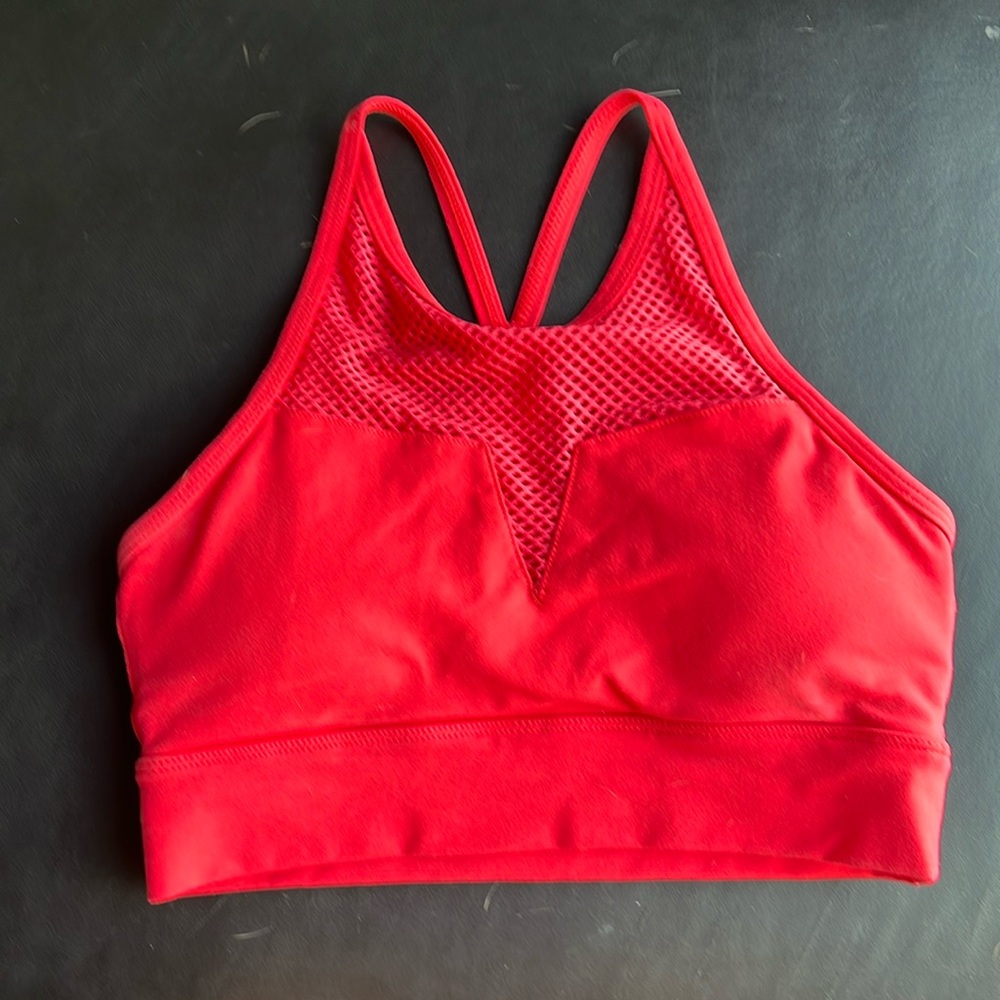 Lorna Jane XS Red Sports Bra.